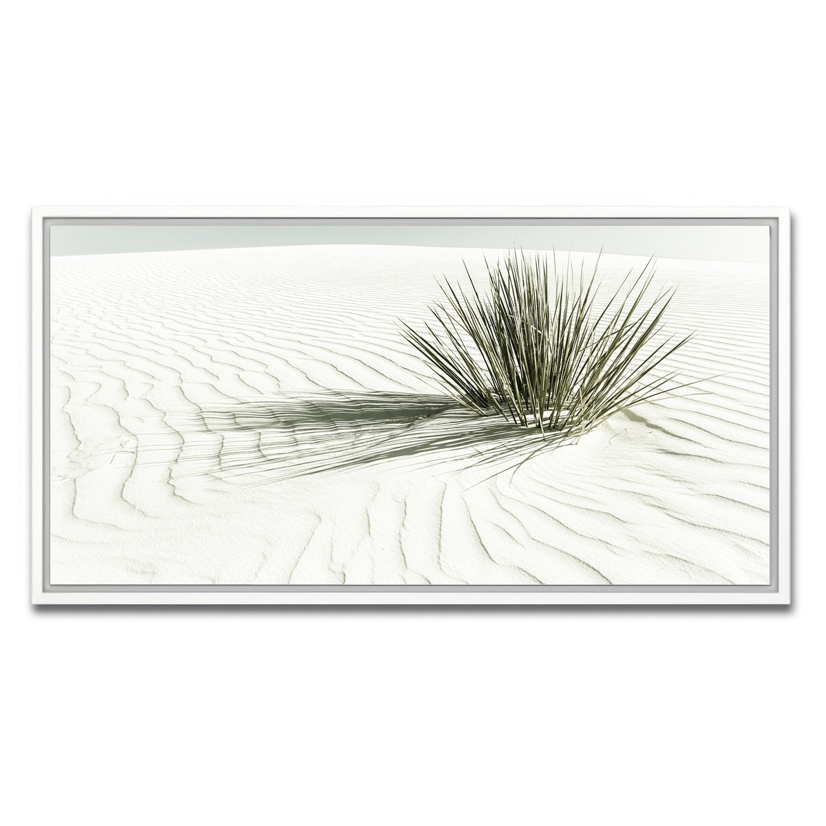 AUTO-MOCKUP WHITE | WHITE SANDS Vintage Dune | 1 Piece | White Framed Canvas | group=2x1