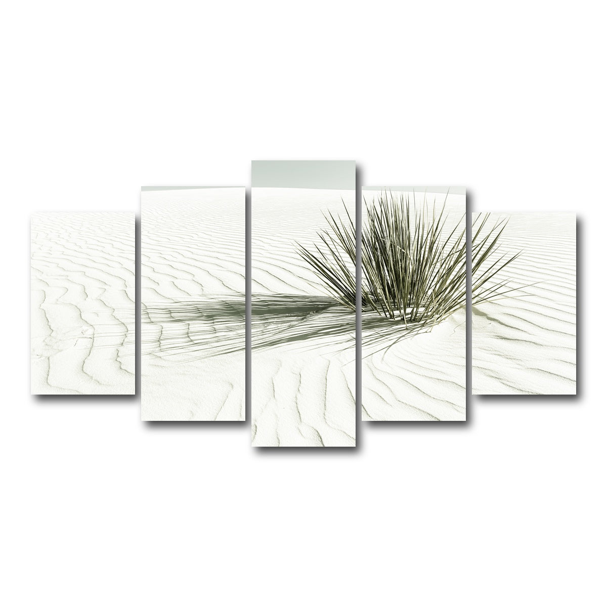 AUTO-MOCKUP WHITE | WHITE SANDS Vintage Dune | 5 Piece | Gallery Wrap Canvas | group=5_normal