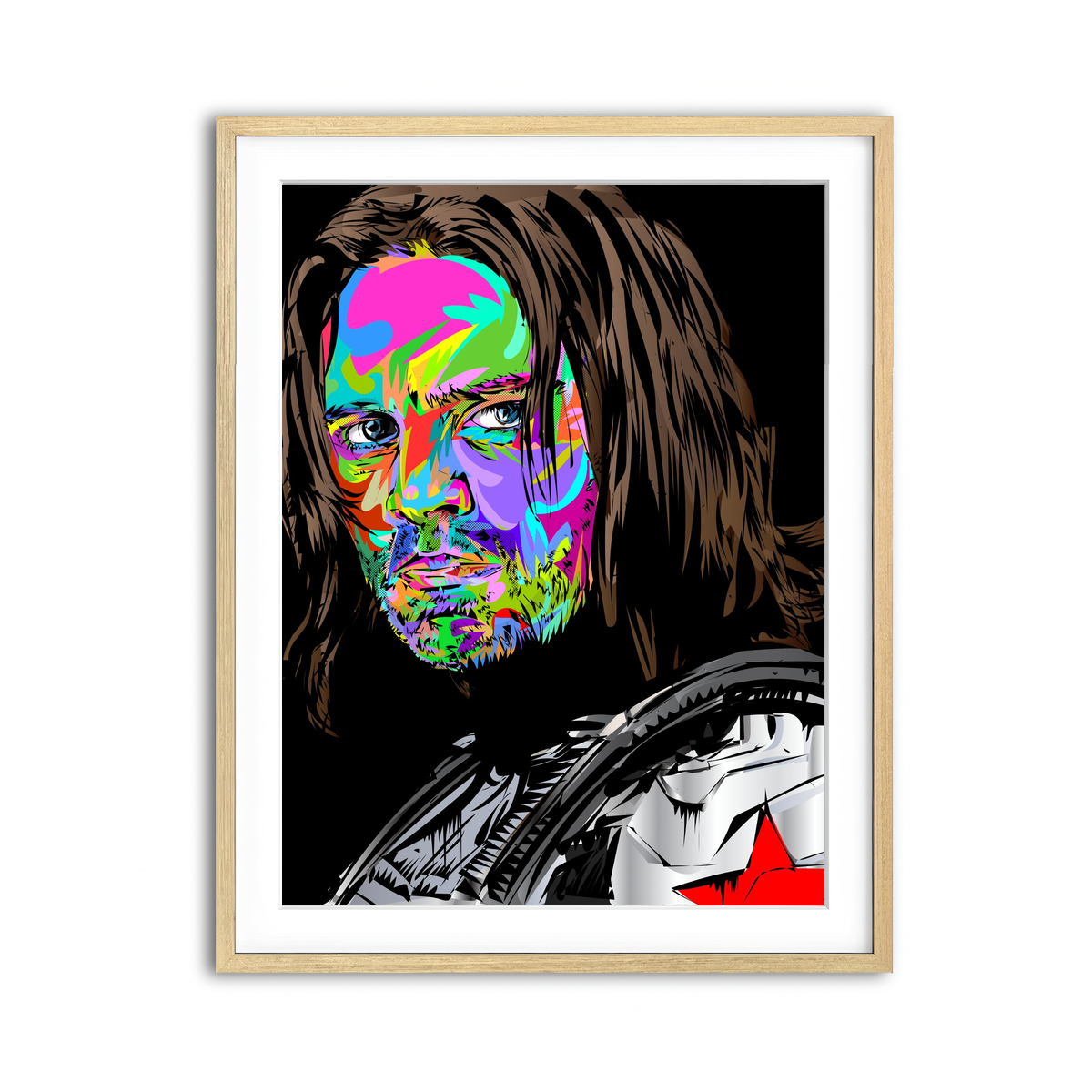 Framed Print 3x4 Natural