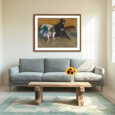 AUTO-MOCKUP ROOM | Waiting Wall Art