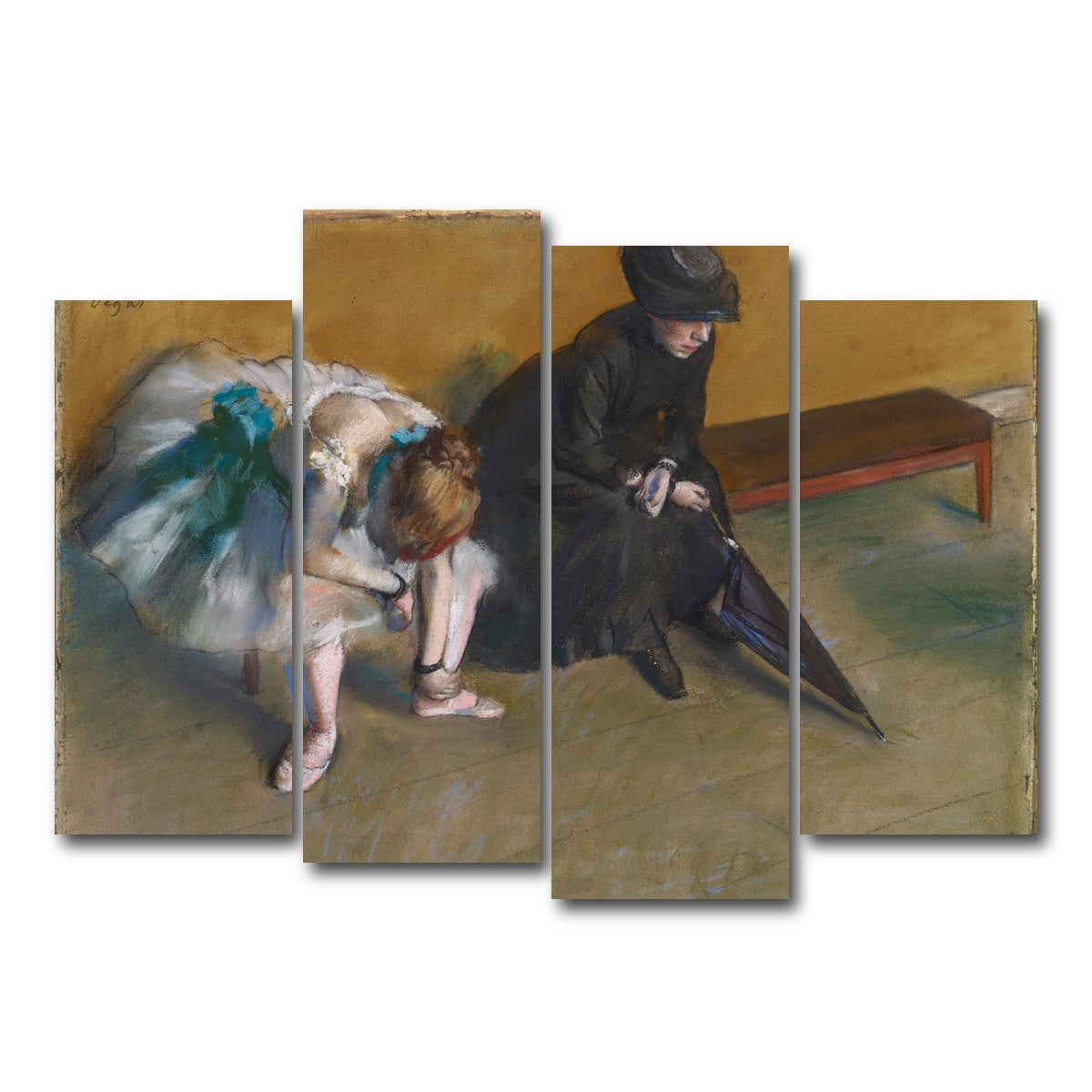 AUTO-MOCKUP WHITE | Waiting | 4 Piece | Gallery Wrap Canvas | group=4_normal