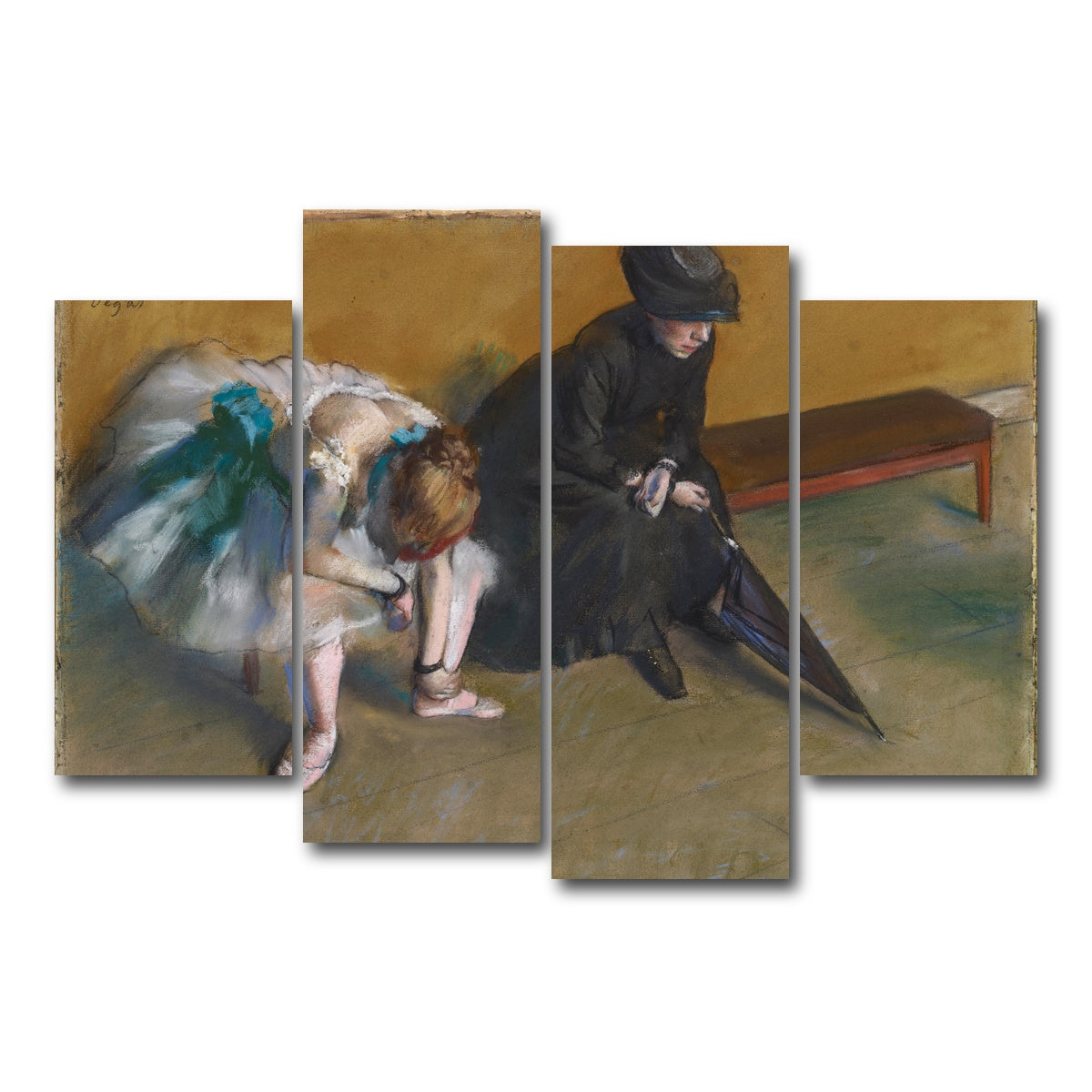 AUTO-MOCKUP WHITE | Waiting | 4 Piece | Gallery Wrap Canvas | group=4_short