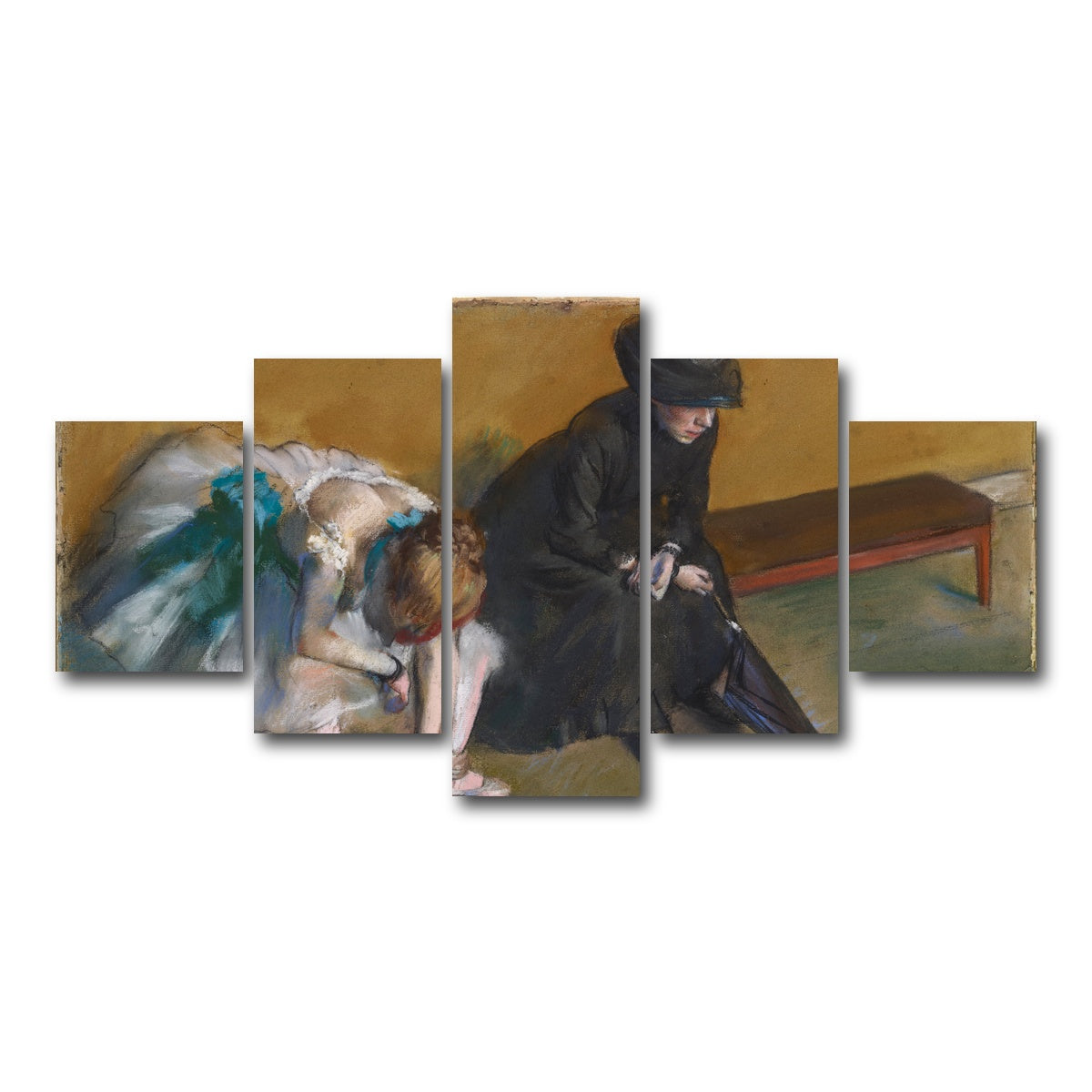 AUTO-MOCKUP WHITE | Waiting | 5 Piece | Gallery Wrap Canvas | group=5_short