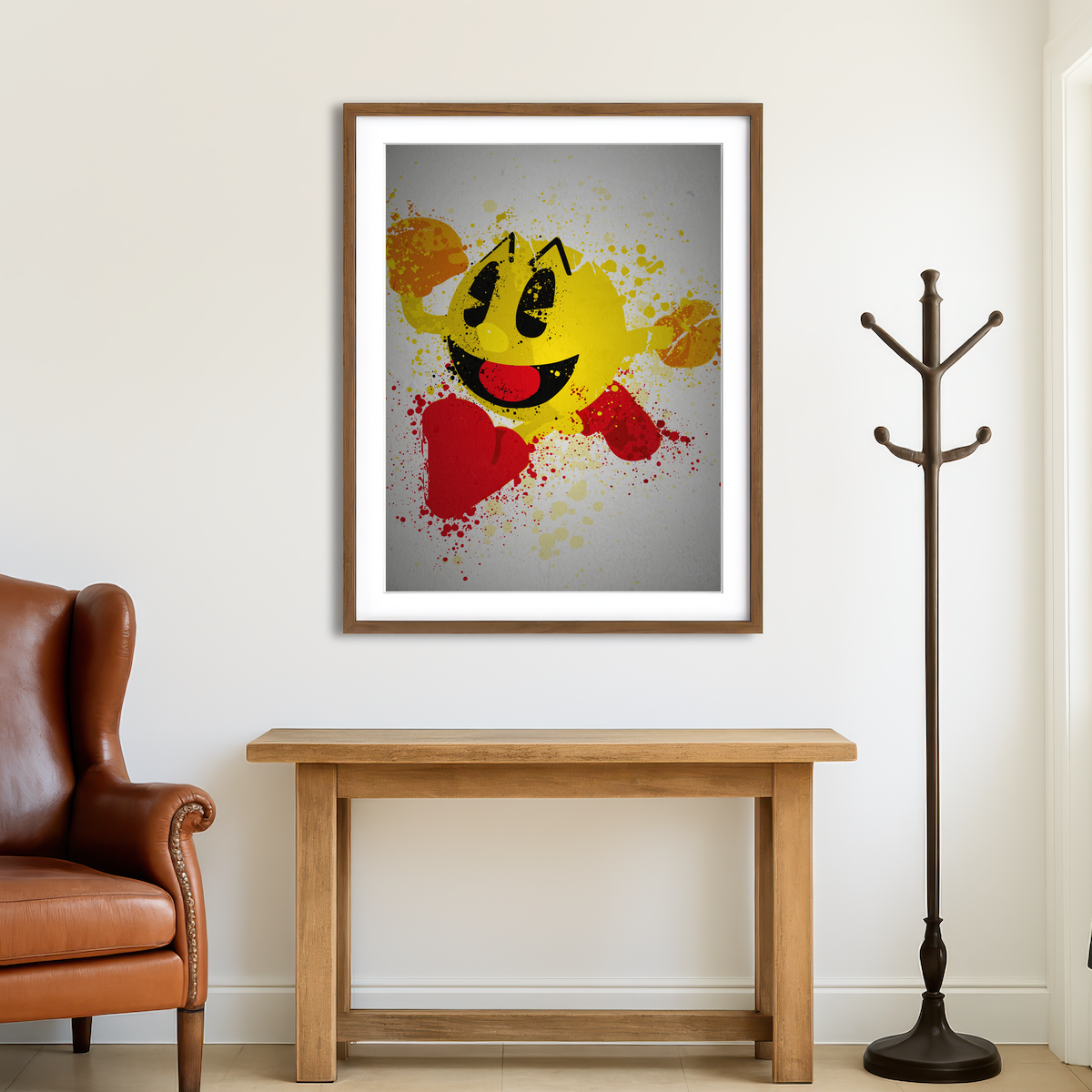 AUTO-MOCKUP ROOM | Waka Waka Wall Art
