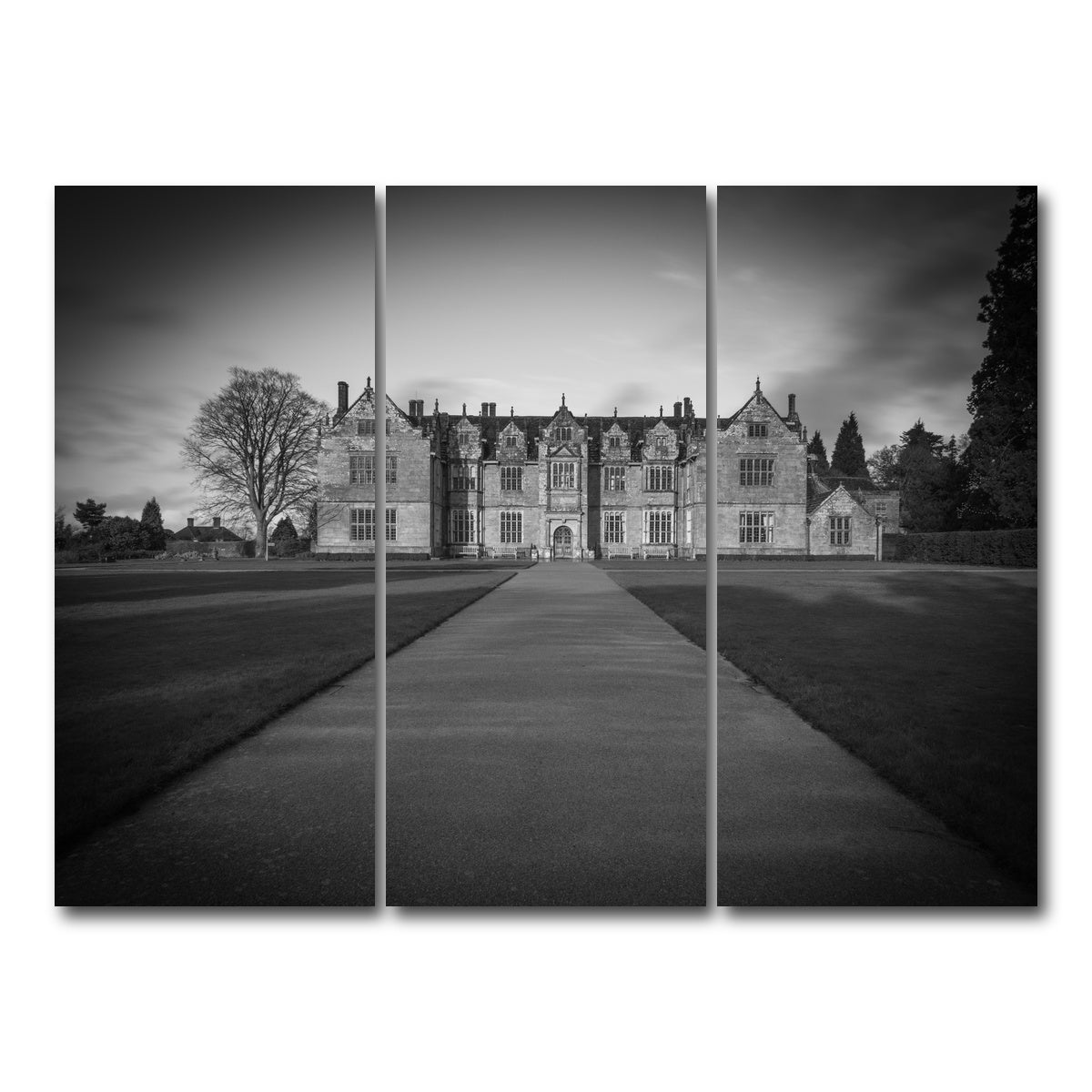 AUTO-MOCKUP WHITE | Wakehurst Place | 3 Piece | Gallery Wrap Canvas | group=8x18