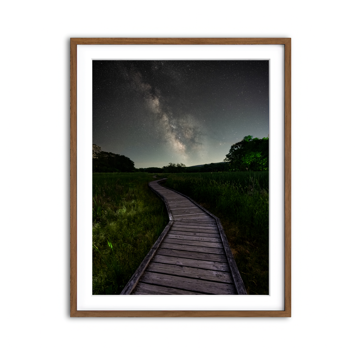 Framed Print 3x4 Walnut