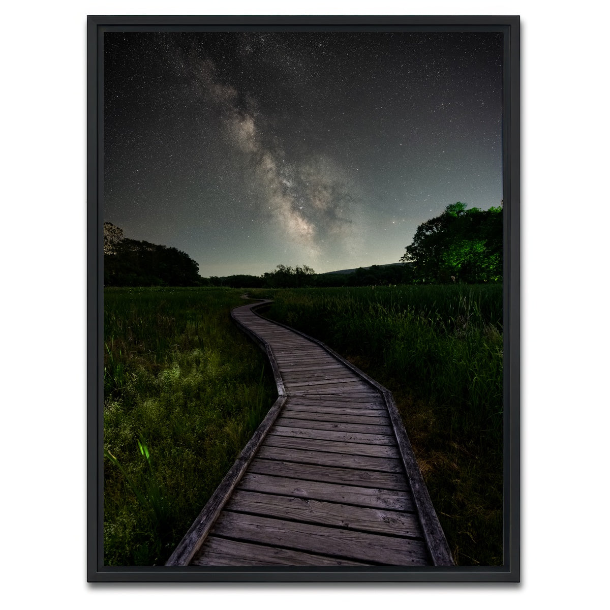 AUTO-MOCKUP WHITE | Walk Amongst the Stars | 1 Piece | Black Framed Canvas | group=3x4