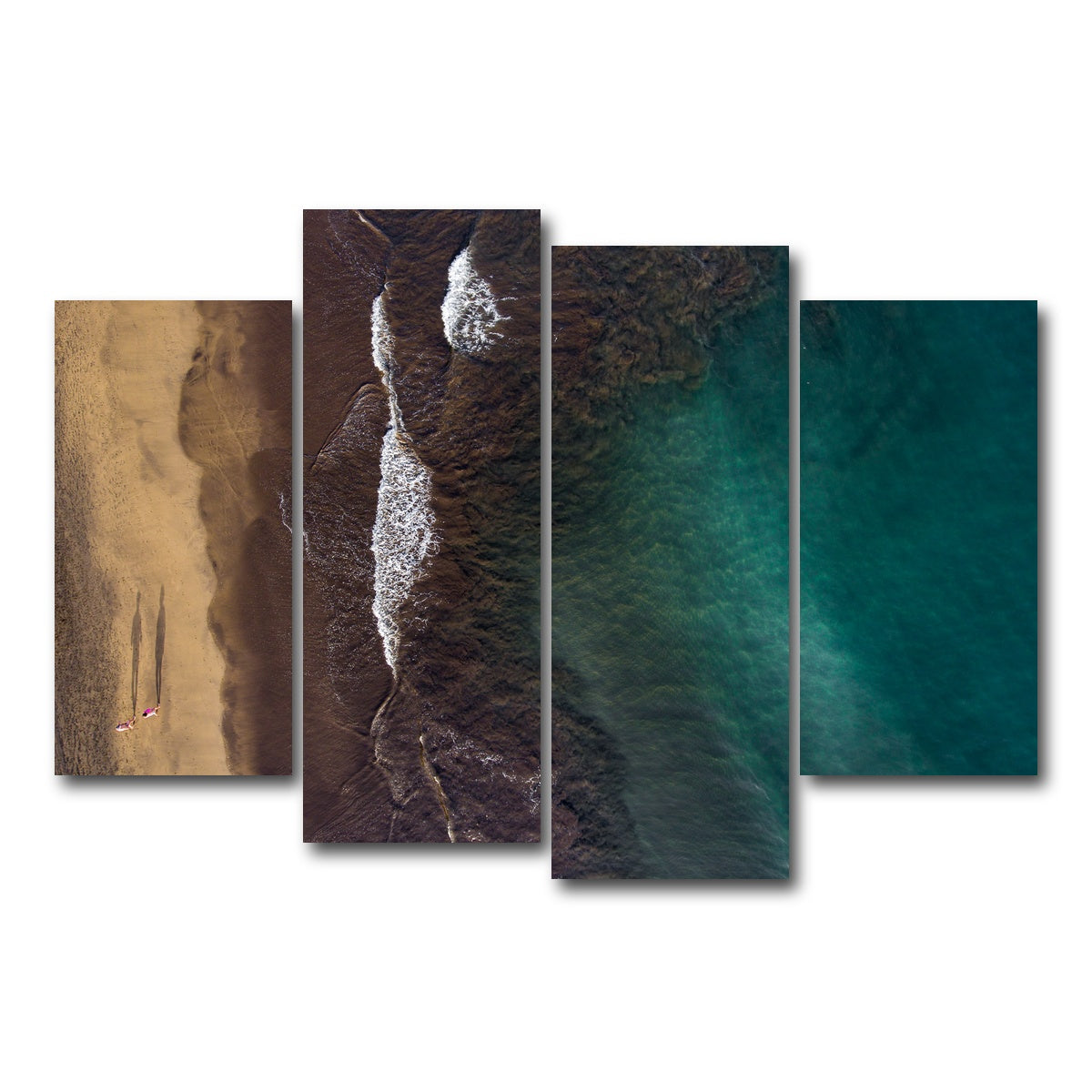 AUTO-MOCKUP WHITE | Walk With A View | 4 Piece | Gallery Wrap Canvas | group=4_short