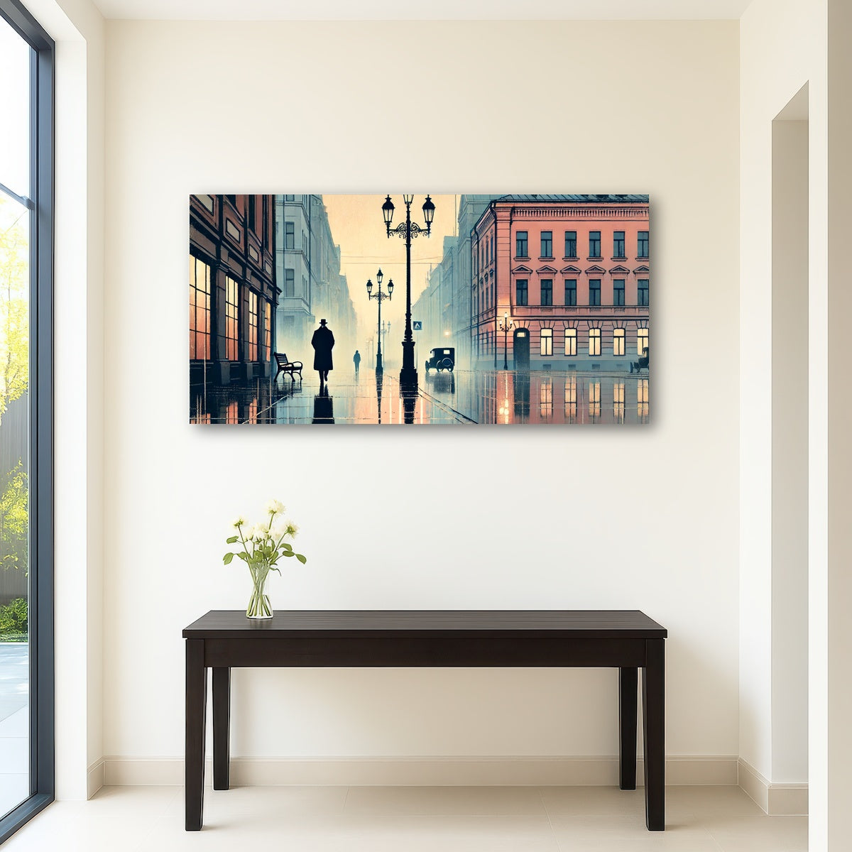 AUTO-MOCKUP ROOM | Walk in the Rain