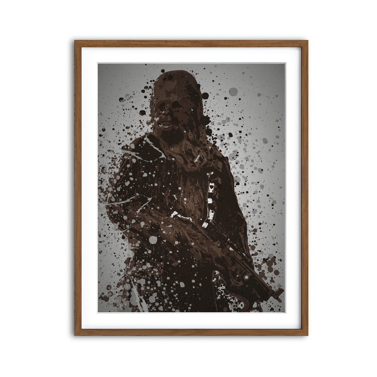 Framed Print 3x4 Walnut