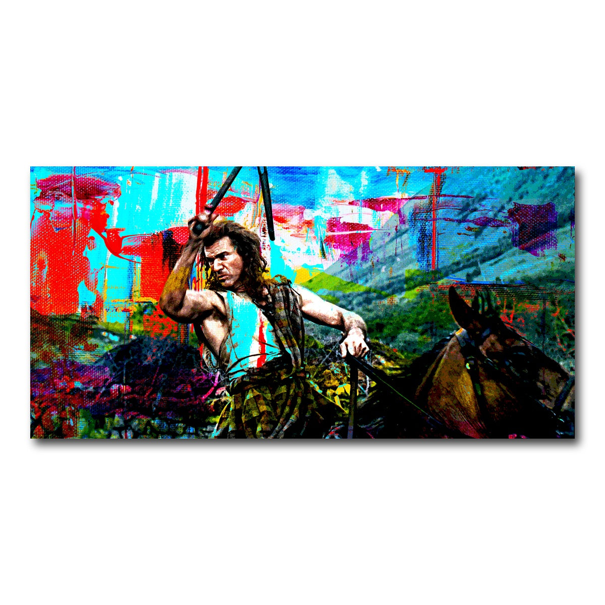 AUTO-MOCKUP WHITE | Wallace Nunchuk | 1 Piece | Gallery Wrap Canvas | group=2x1