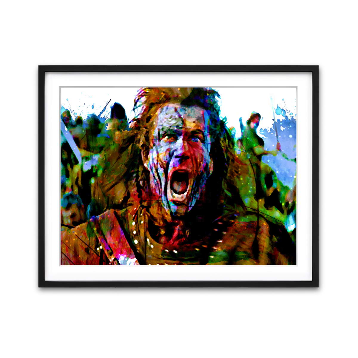 Framed Print 4x3 Black