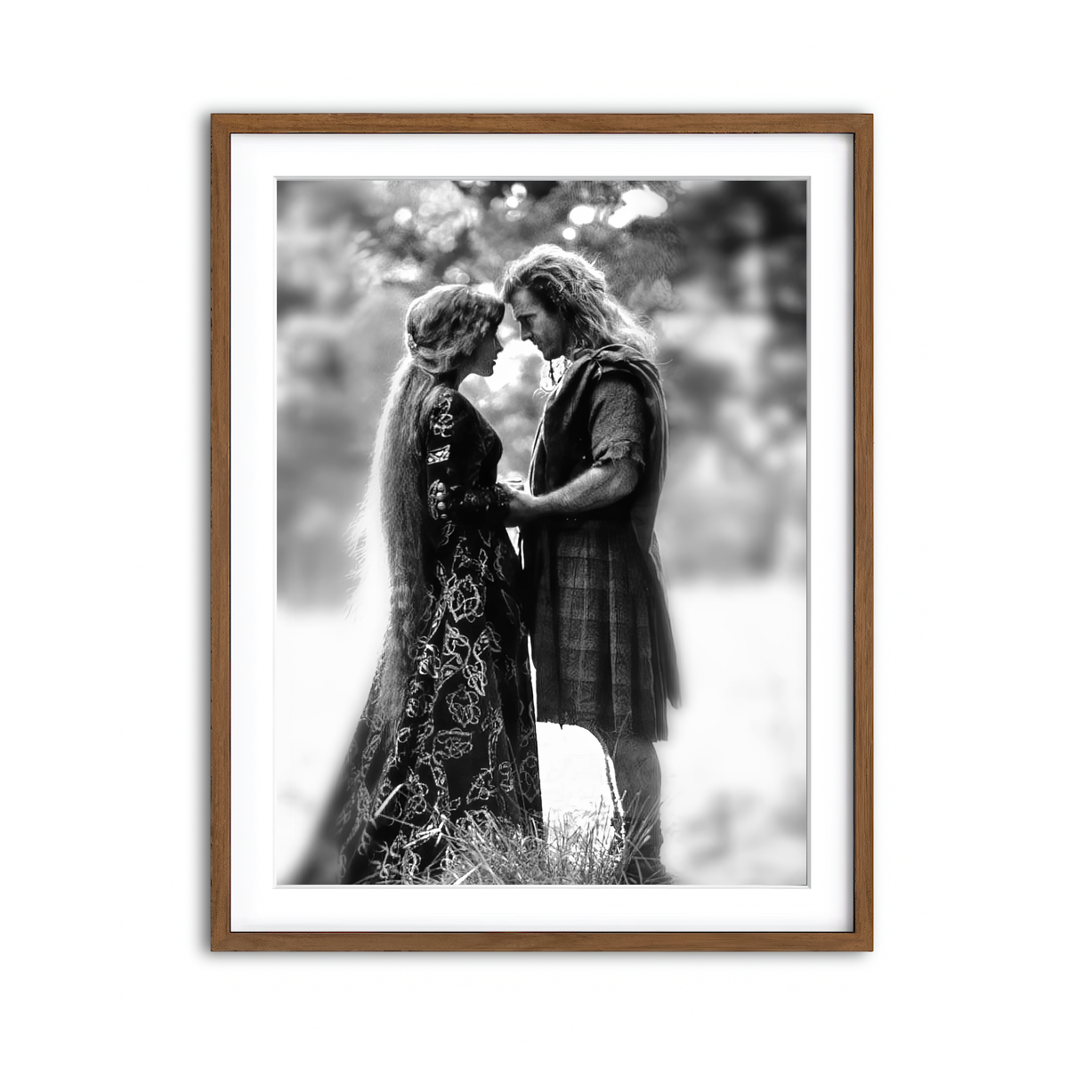 Framed Print 3x4 Walnut