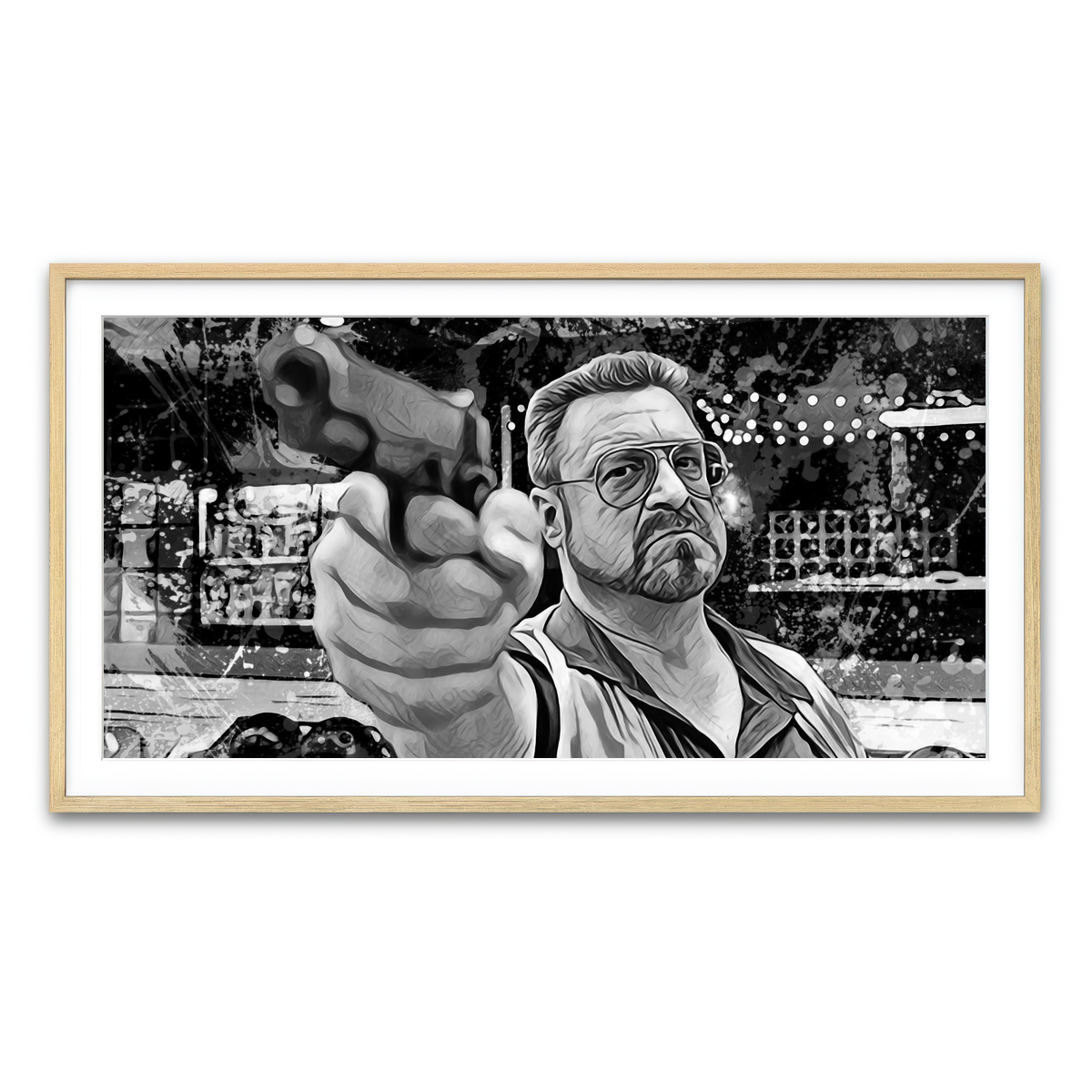 Framed Print 2x1 Natural