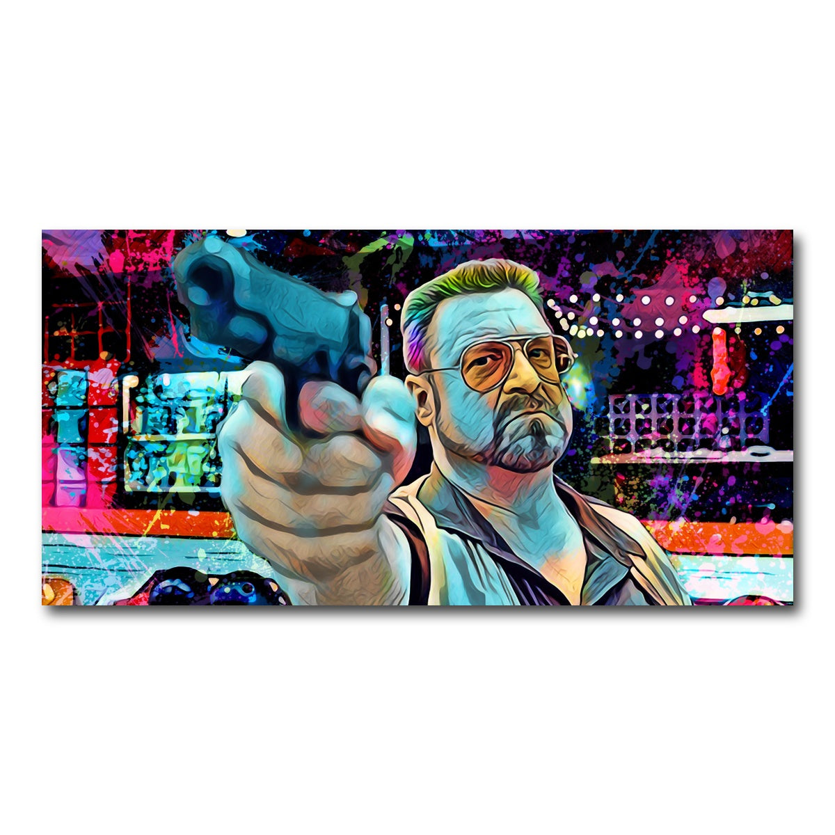 AUTO-MOCKUP WHITE | Walter Sobchak | 1 Piece | Gallery Wrapped | group=2x1