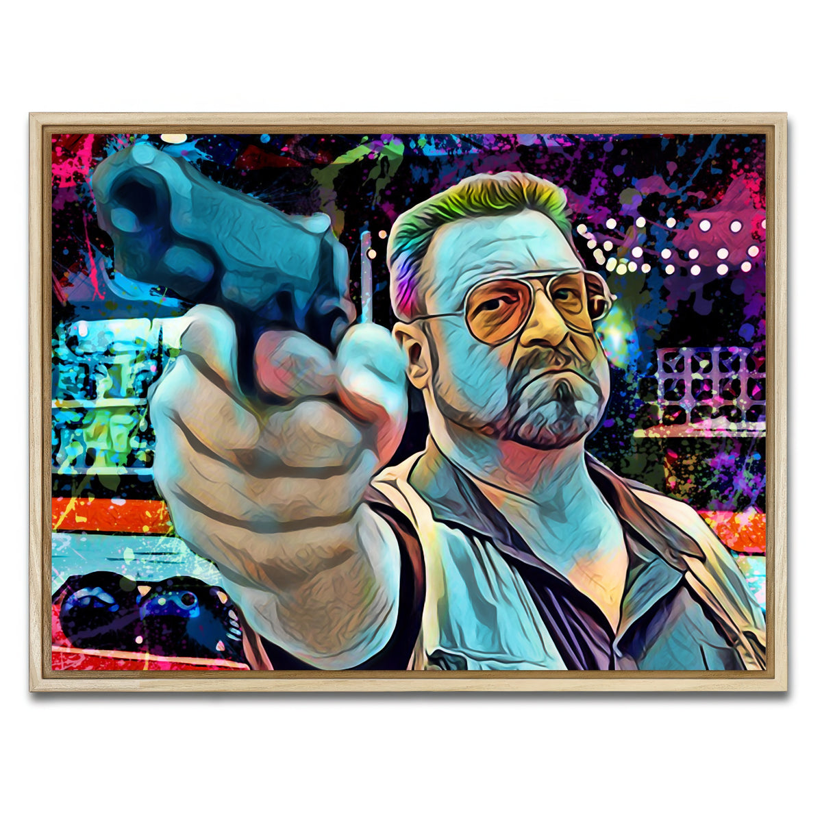 AUTO-MOCKUP WHITE | Walter Sobchak | 1 Piece | Natural Frame | group=4x3