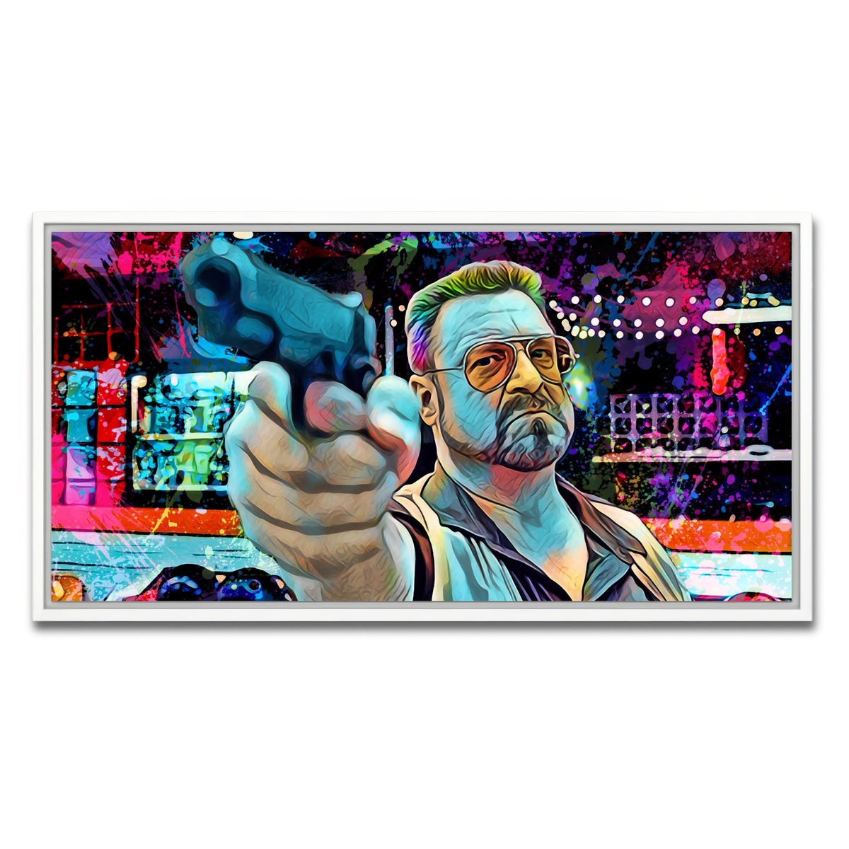 AUTO-MOCKUP WHITE | Walter Sobchak | 1 Piece | White Frame | group=2x1