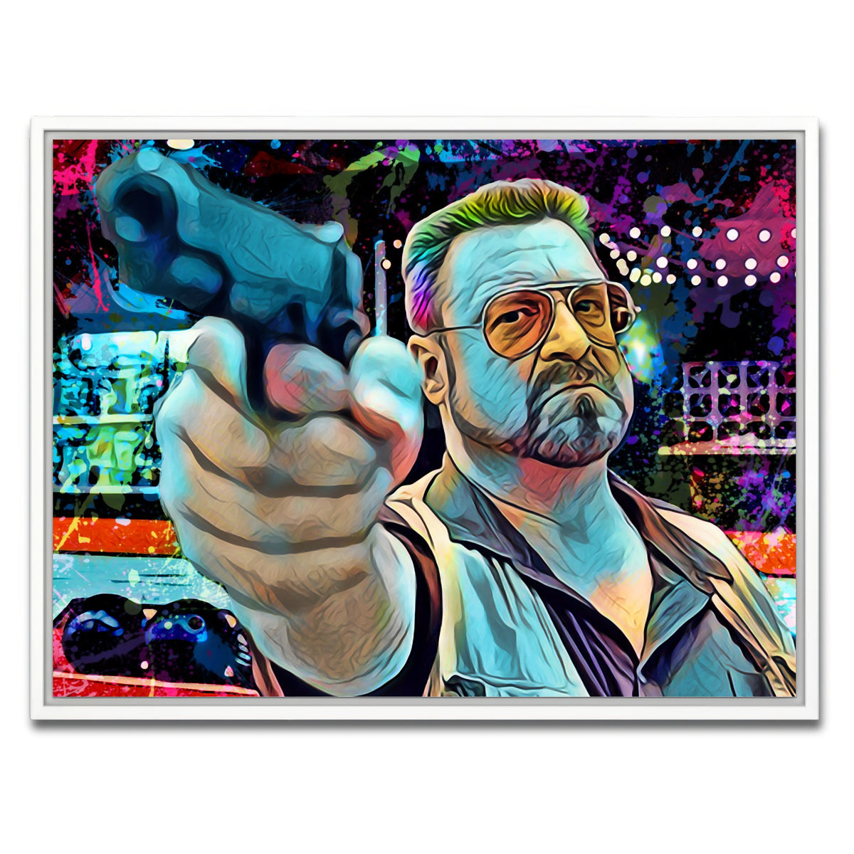 AUTO-MOCKUP WHITE | Walter Sobchak | 1 Piece | White Frame | group=4x3