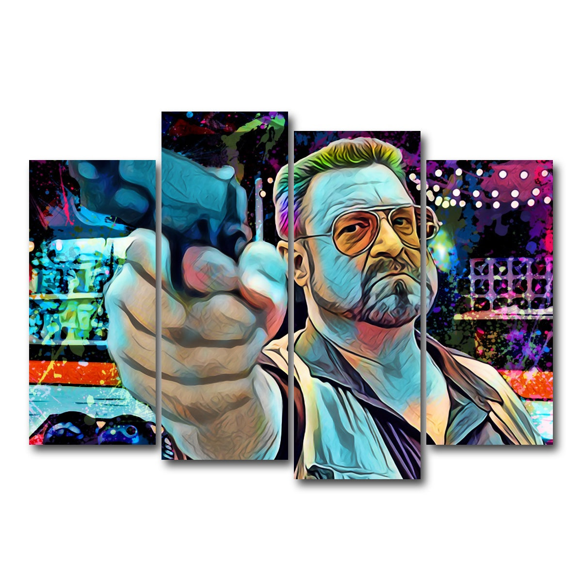 AUTO-MOCKUP WHITE | Walter Sobchak | 4 Piece | Gallery Wrapped | group=4_normal