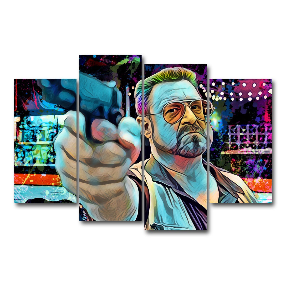 AUTO-MOCKUP WHITE | Walter Sobchak | 4 Piece | Gallery Wrapped | group=4_short