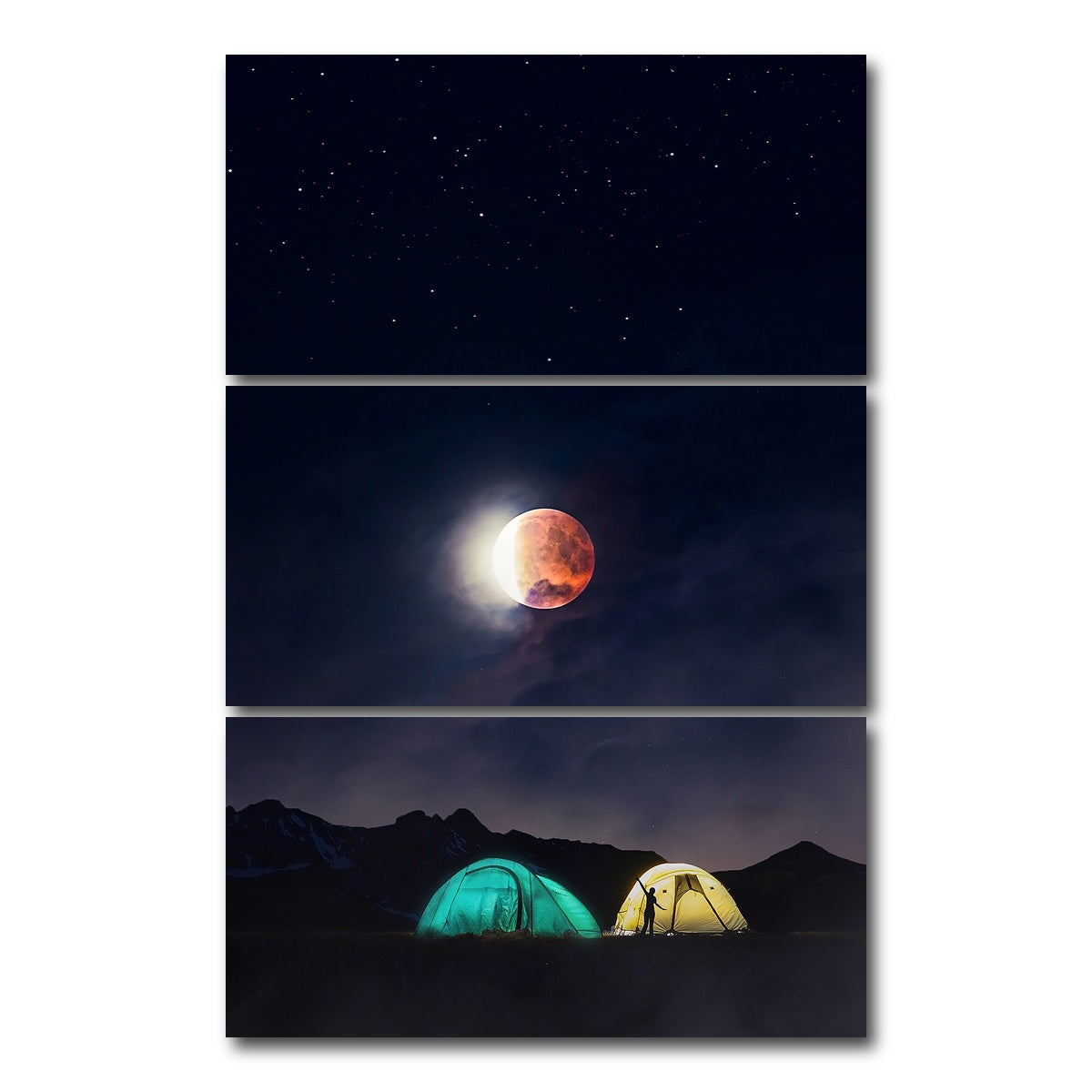 AUTO-MOCKUP WHITE | Wanderlust | 3 Piece | Gallery Wrap Canvas | group=12x24_stacked