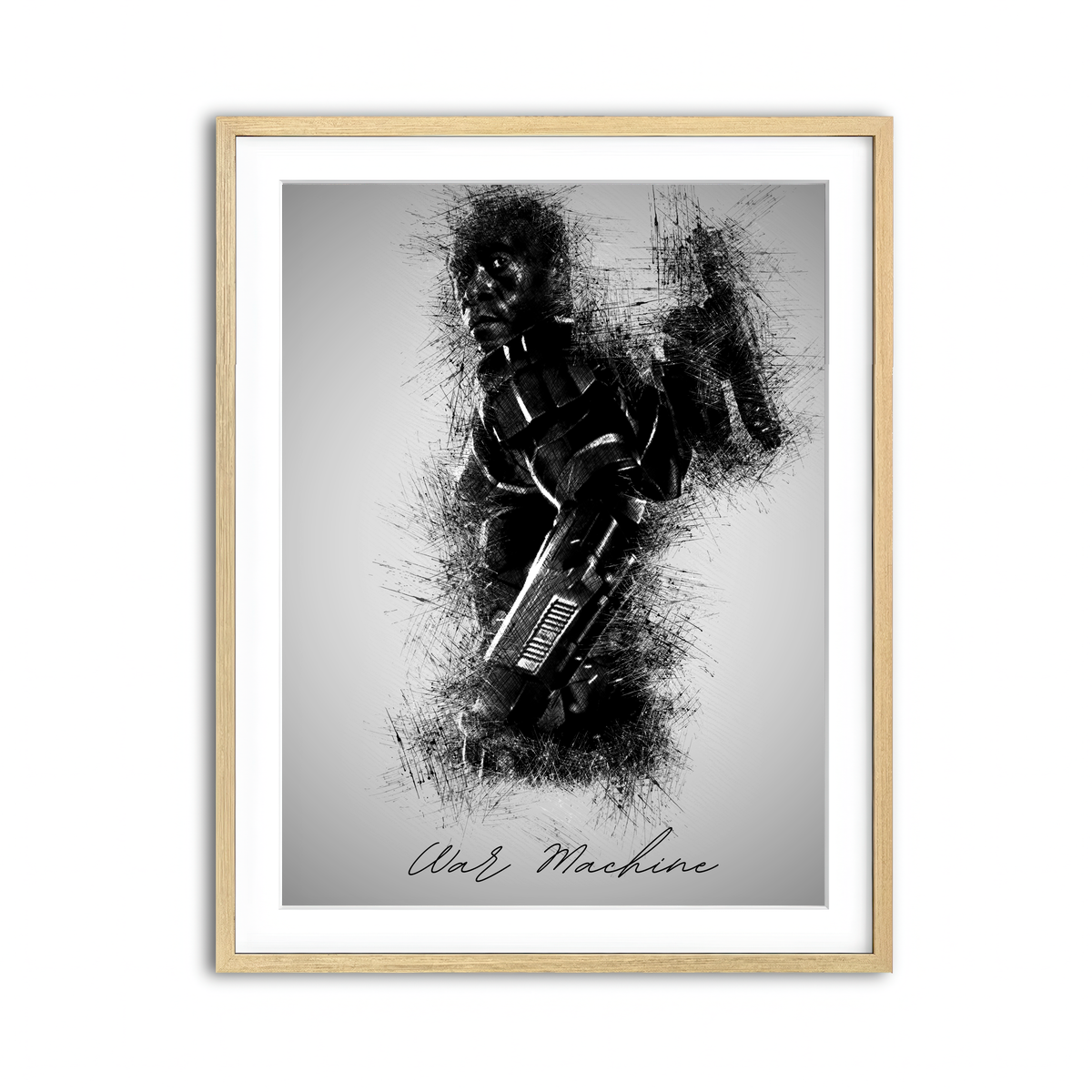 Framed Print 3x4 Natural