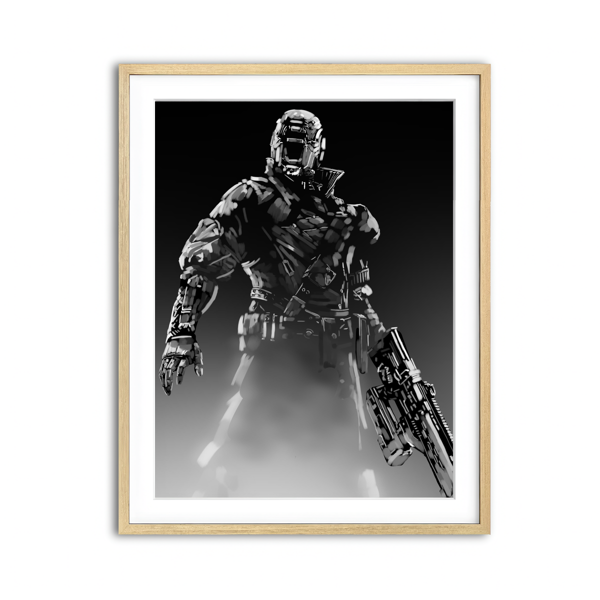 Framed Print 3x4 Natural