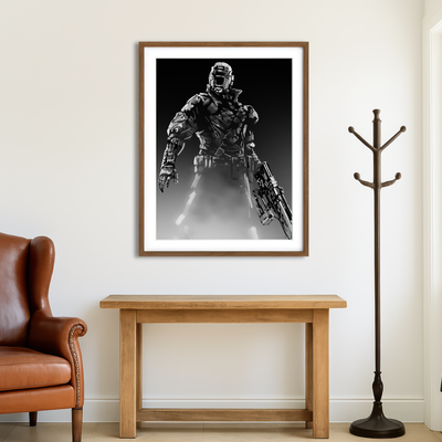 AUTO-MOCKUP ROOM | Warlock Wall Art