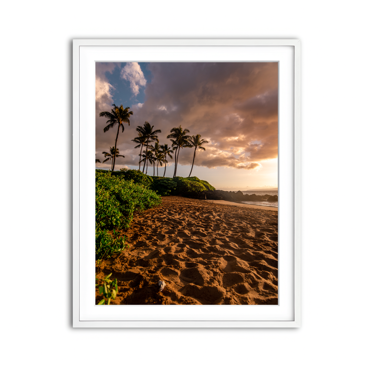 Framed Print 3x4 White