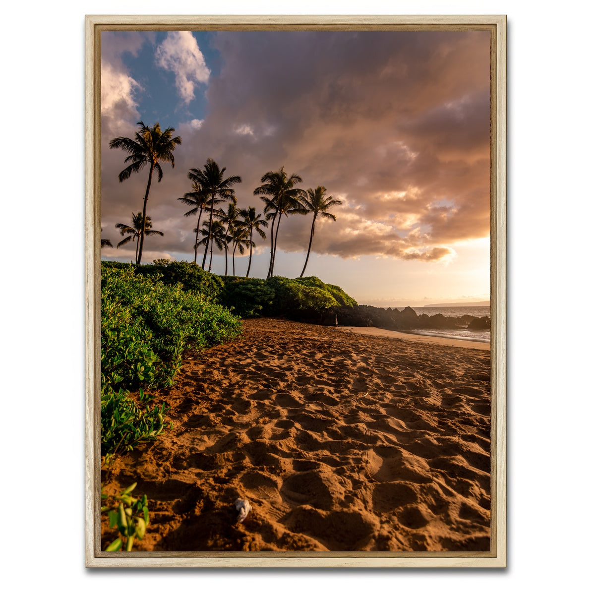 AUTO-MOCKUP WHITE | Warm Beach | 1 Piece | Natural Framed Canvas | group=3x4