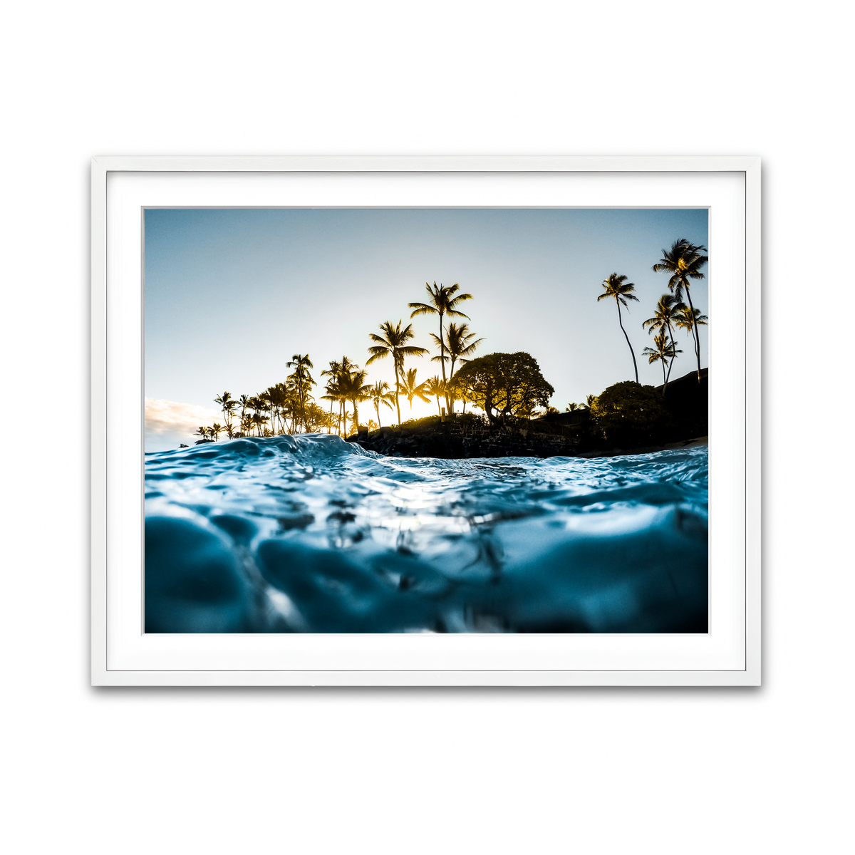 Framed Print 4x3 White