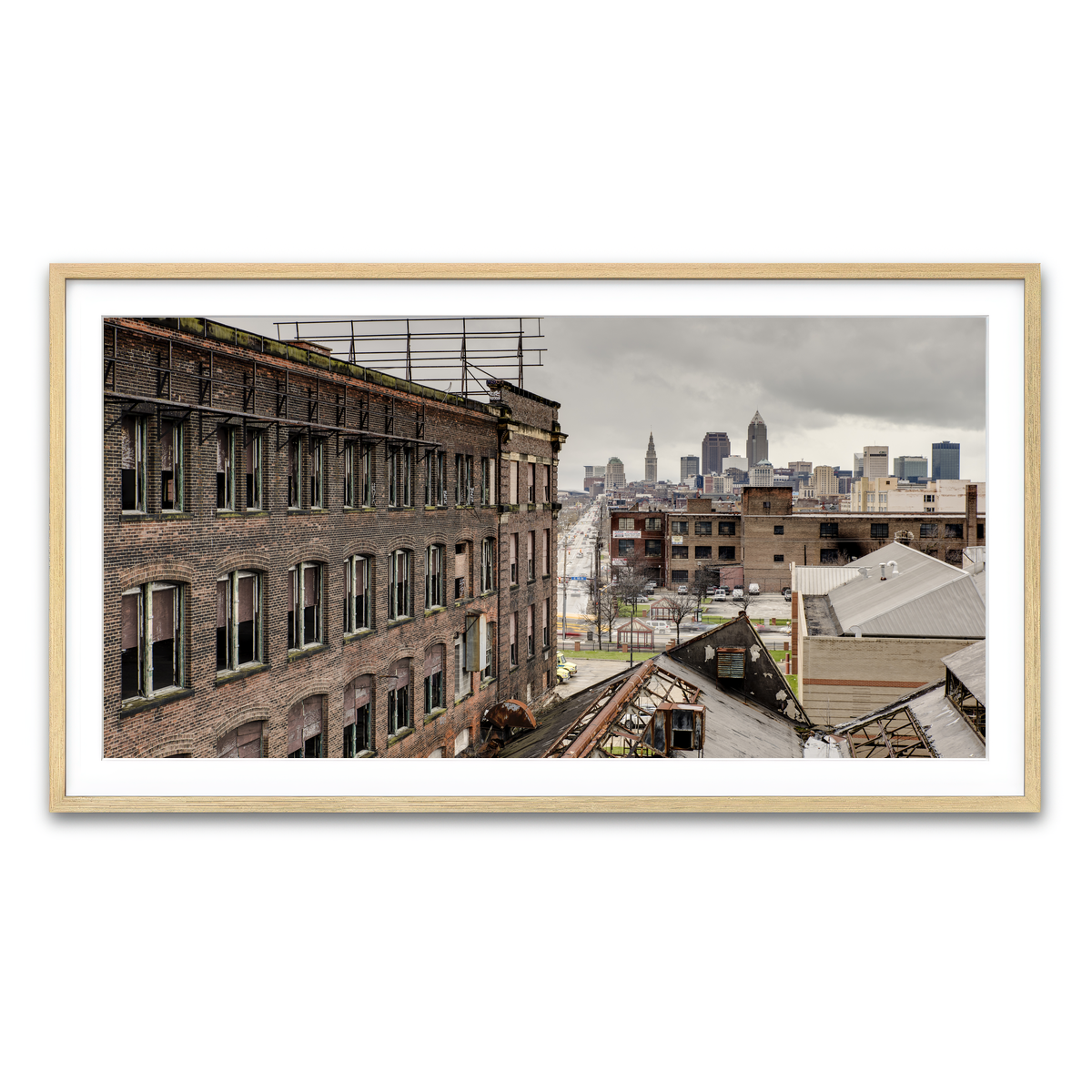 Framed Print 2x1 Natural