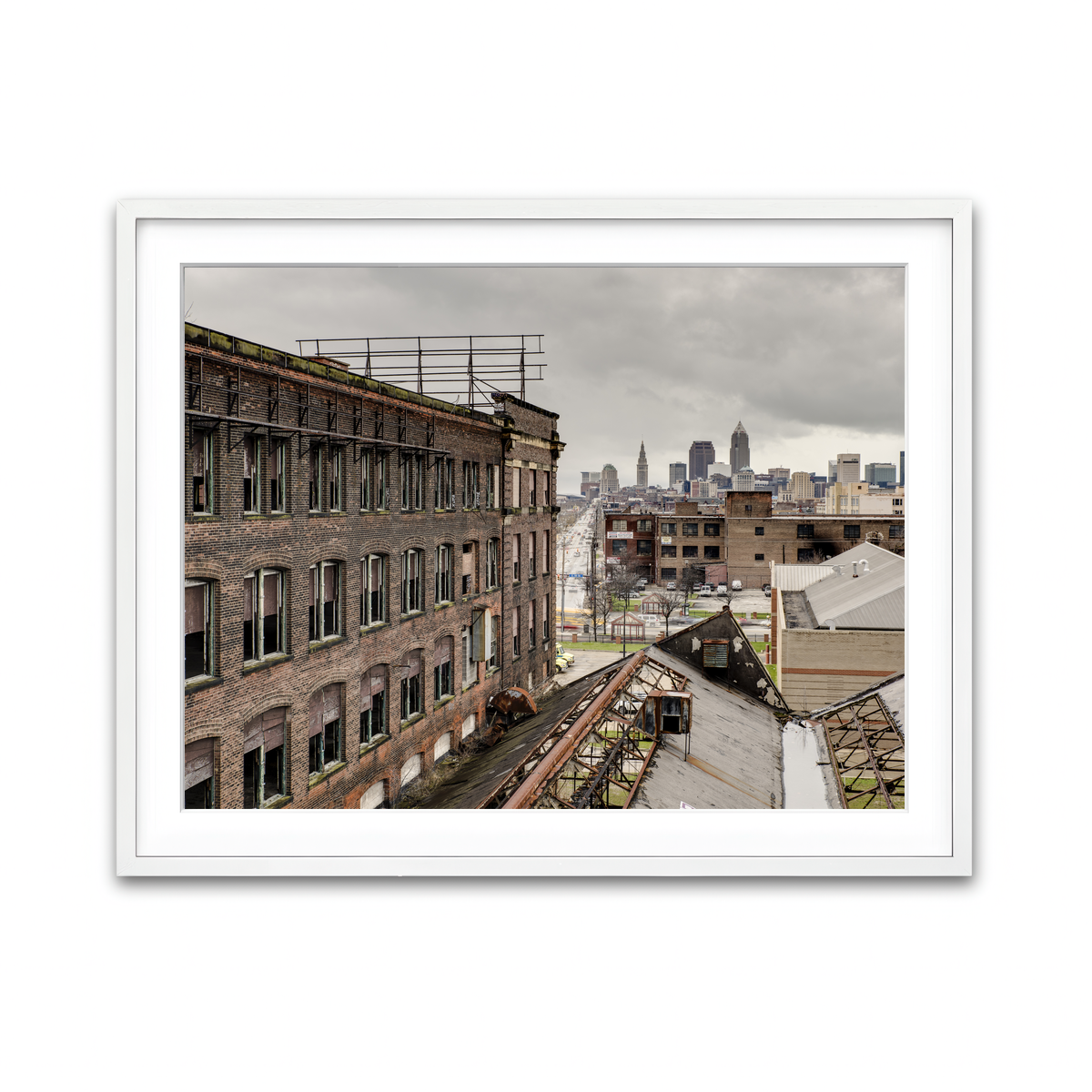 Framed Print 4x3 White
