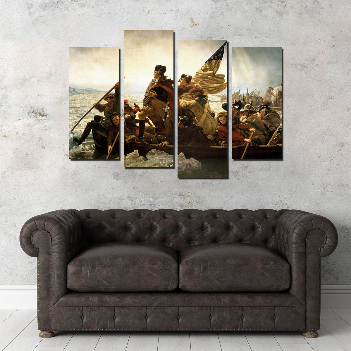 Print Wall Art Set Washington Crossing The outlets Delaware