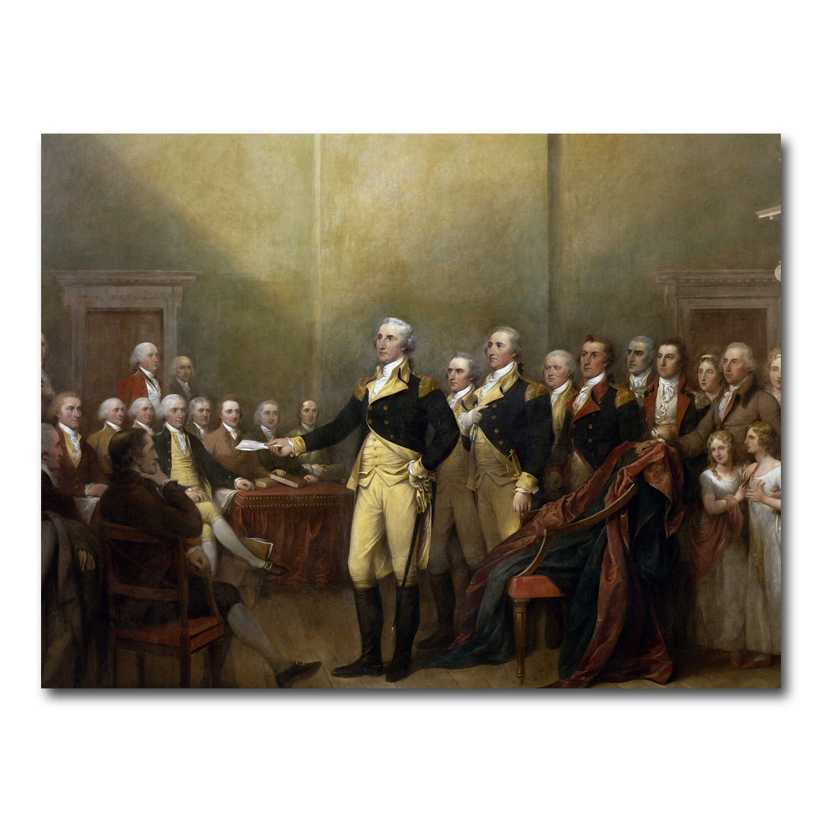 AUTO-MOCKUP WHITE | Washington Resignation | 1 Piece | Gallery Wrap Canvas | group=4x3