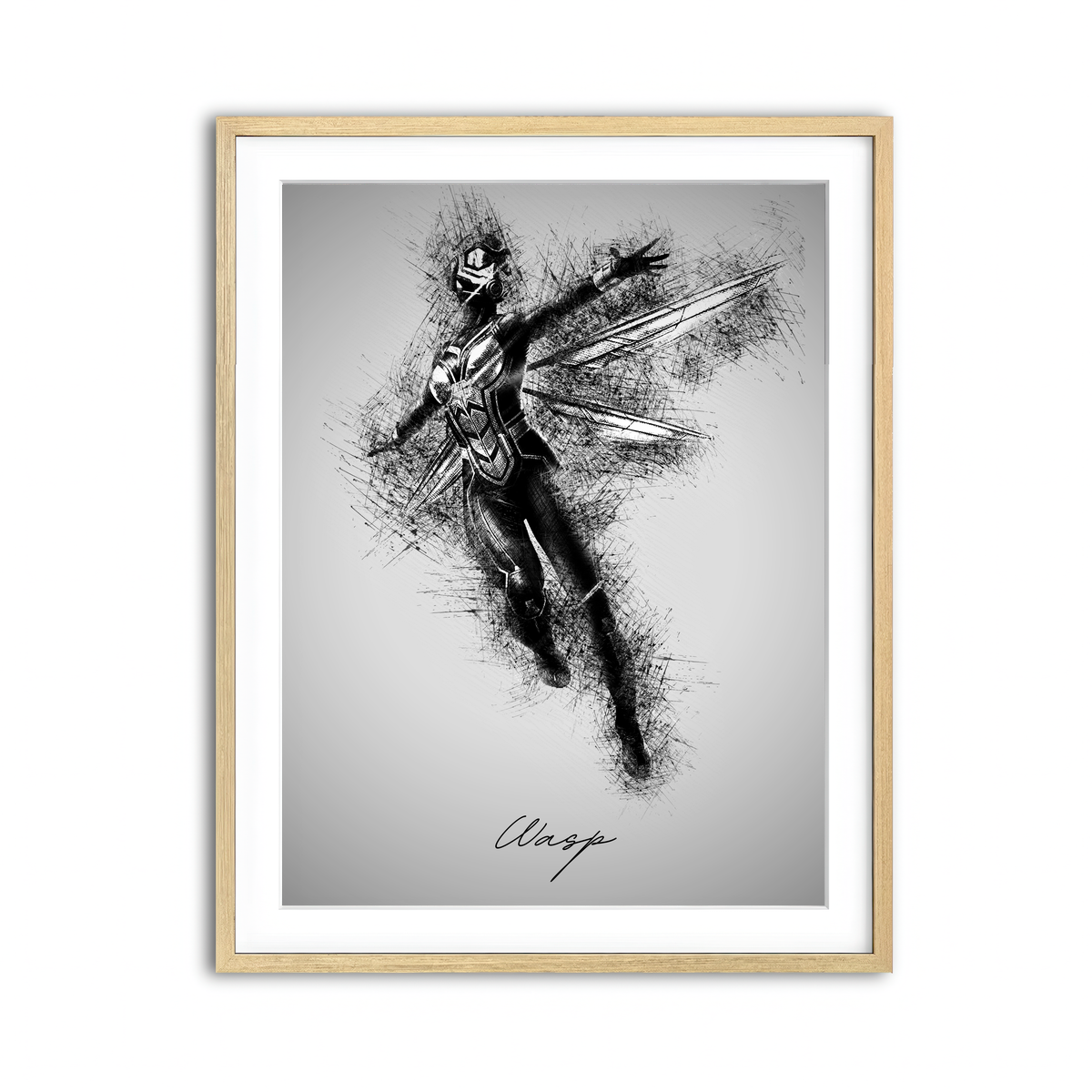 Framed Print 3x4 Natural