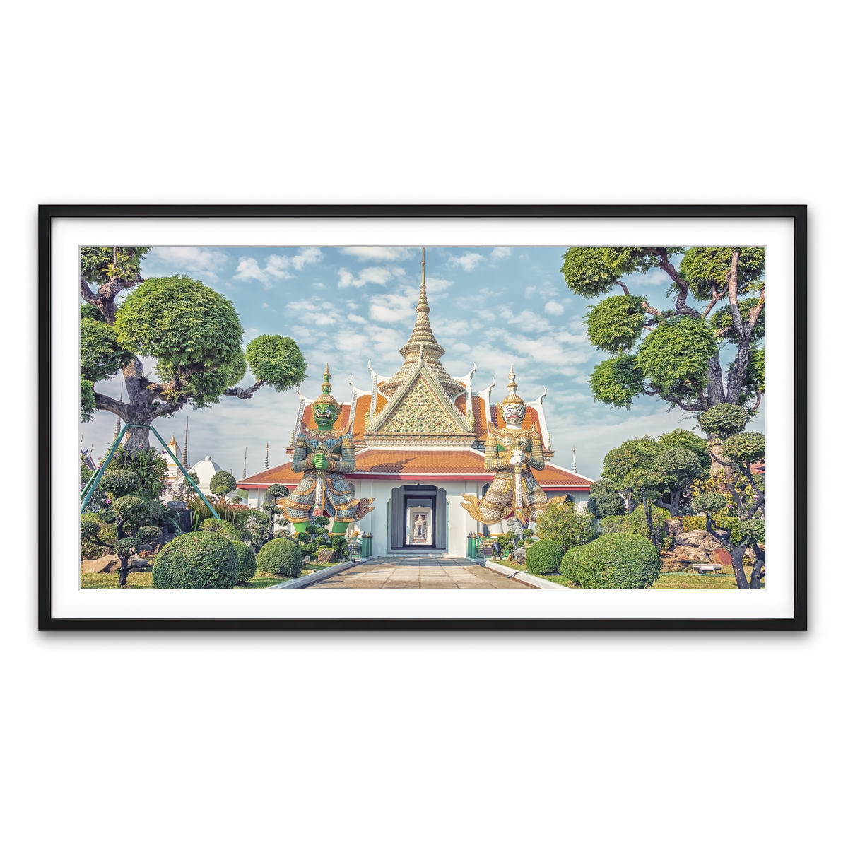 Framed Print 2x1 Black