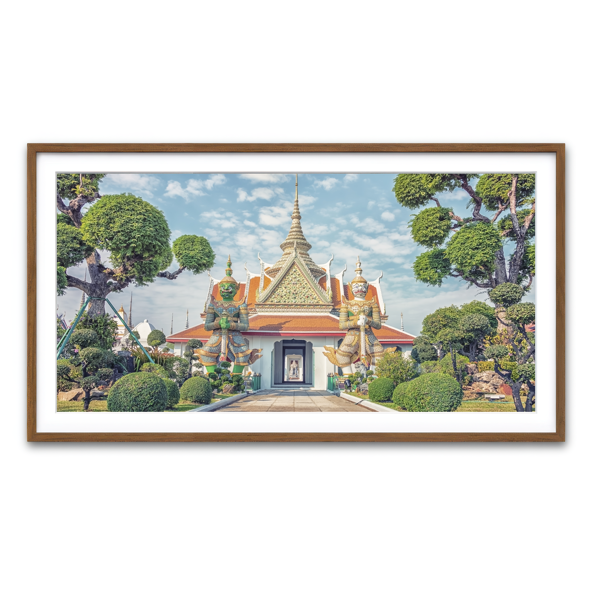 Framed Print 2x1 Walnut