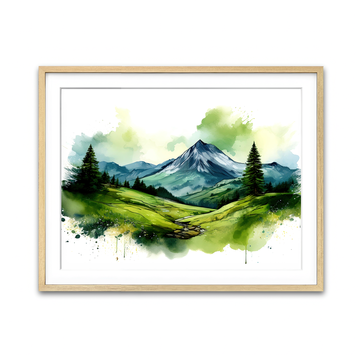 Framed Print 4x3 Natural