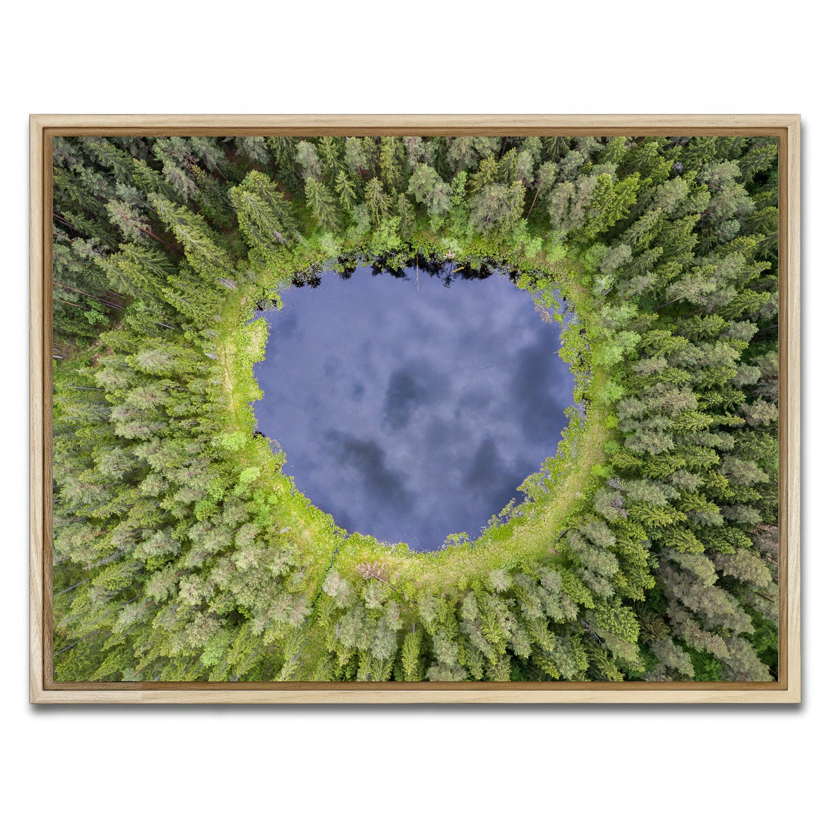 AUTO-MOCKUP WHITE | Water Hole | 1 Piece | Natural Framed Canvas | group=4x3