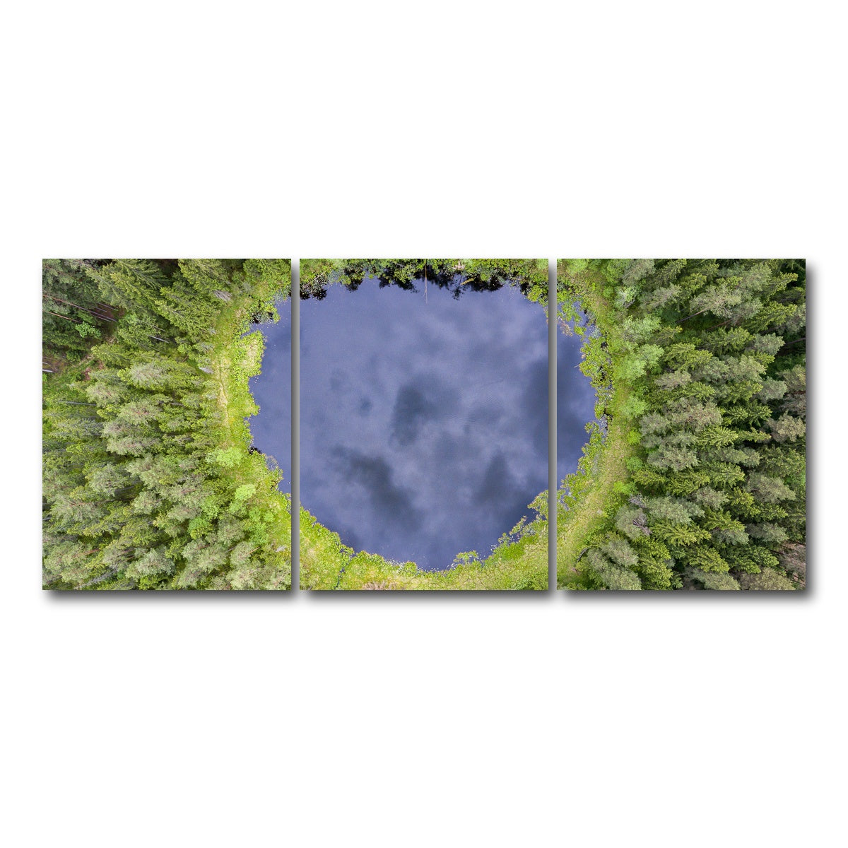 AUTO-MOCKUP WHITE | Water Hole | 3 Piece | Gallery Wrap Canvas | group=18x24