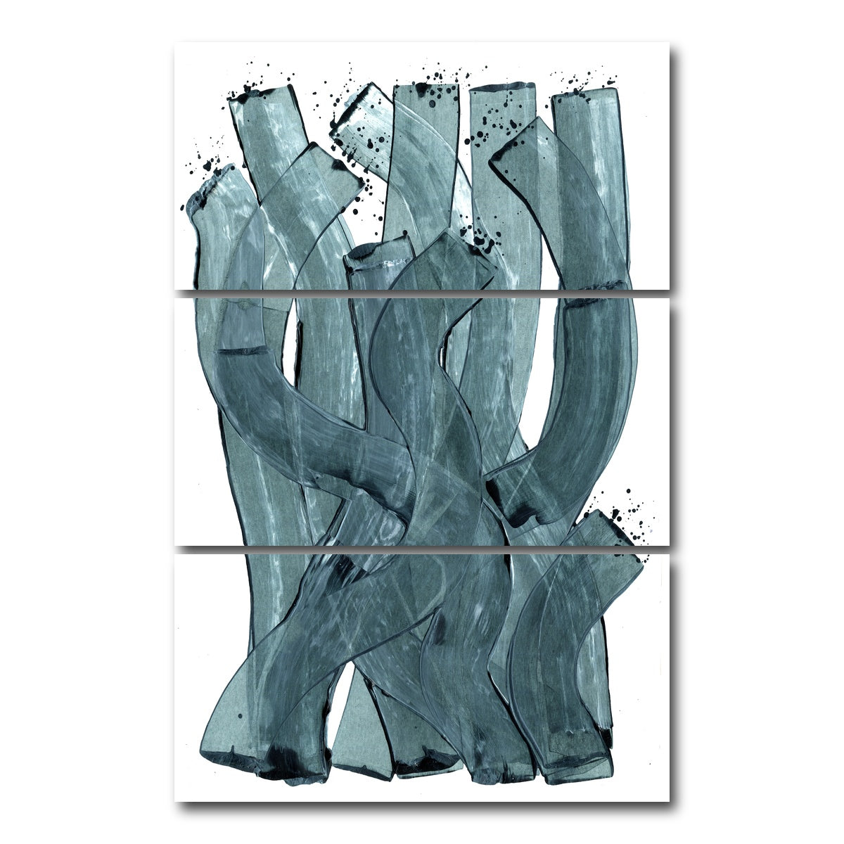 AUTO-MOCKUP WHITE | Water Paint | 3 Piece | Gallery Wrap Canvas | group=12x24_stacked