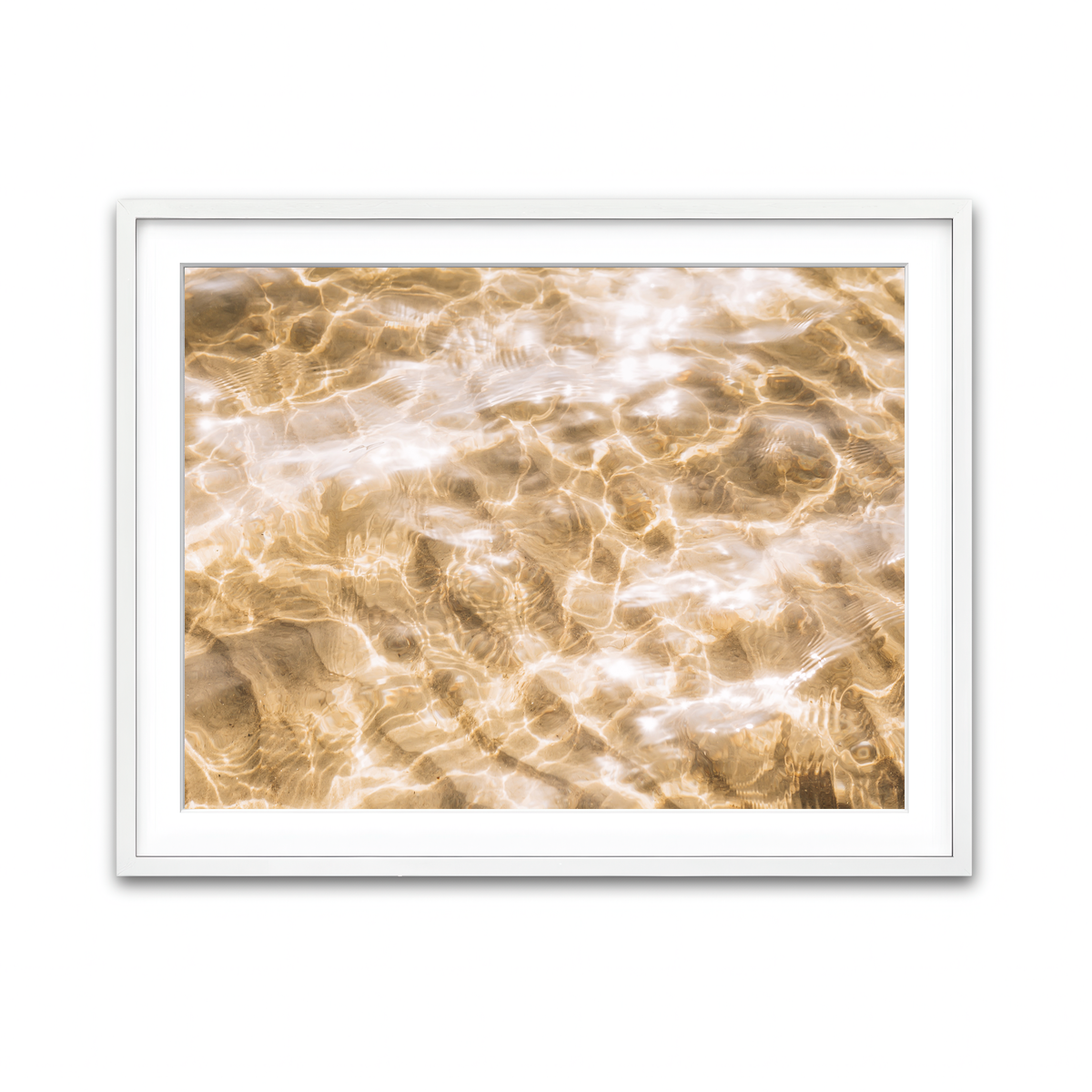 Framed Print 4x3 White