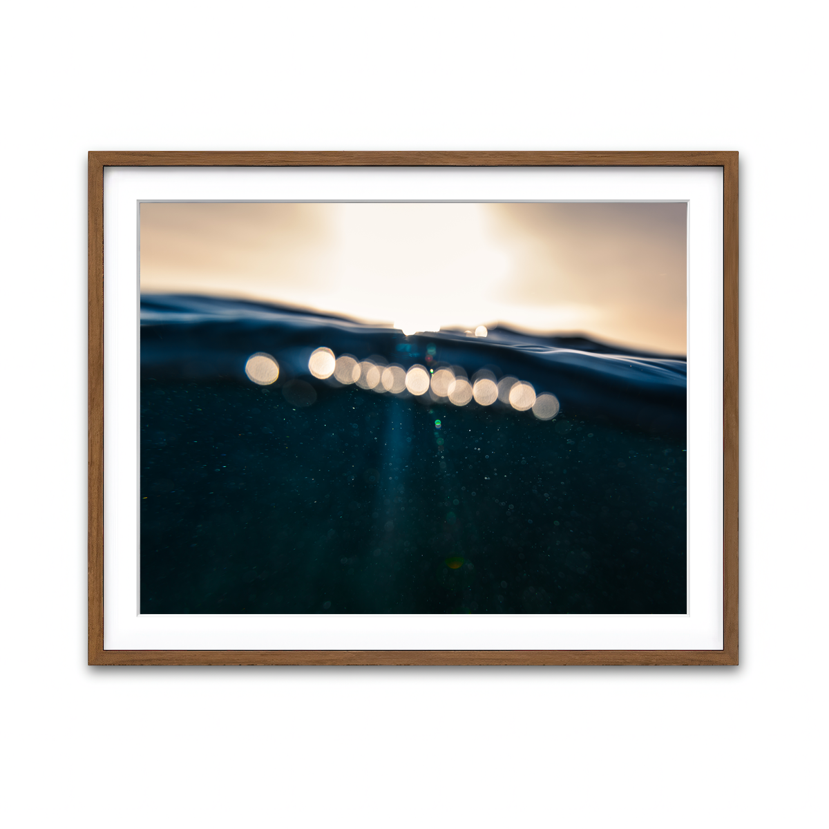 Framed Print 4x3 Walnut