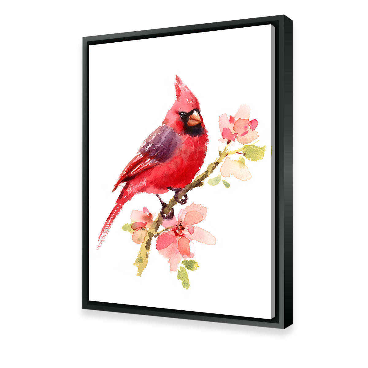 Watercolor Cardinal Wall Art