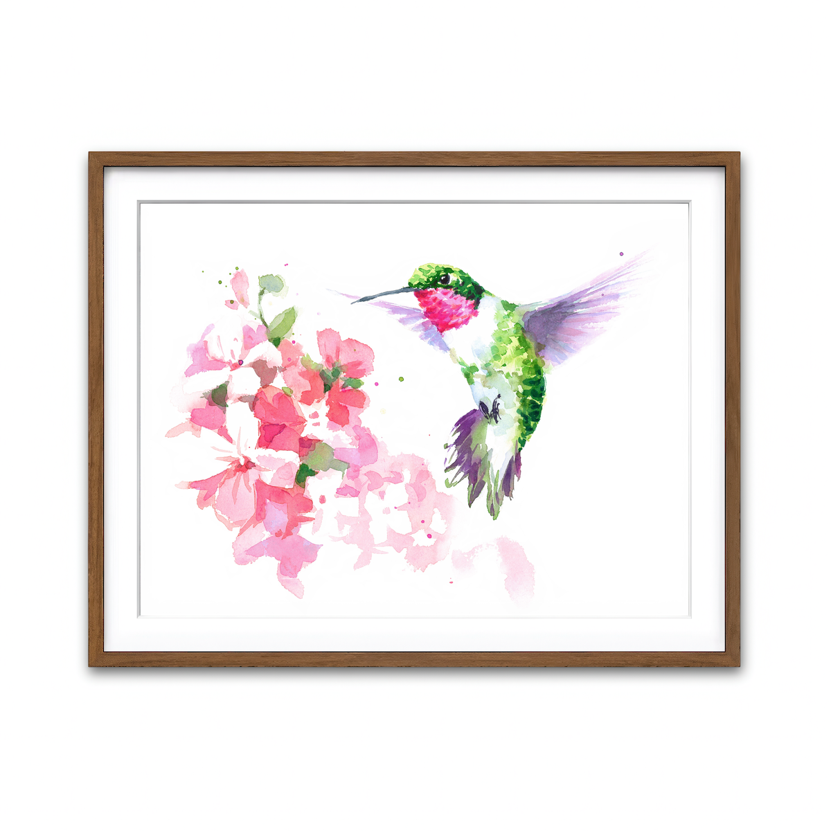 Framed Print 4x3 Walnut