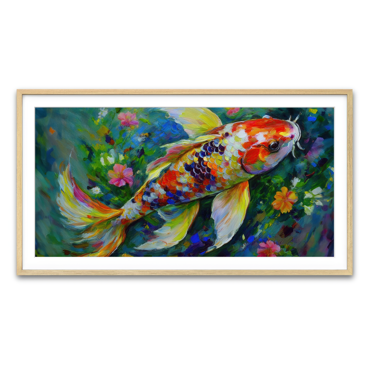 Framed Print 2x1 Natural