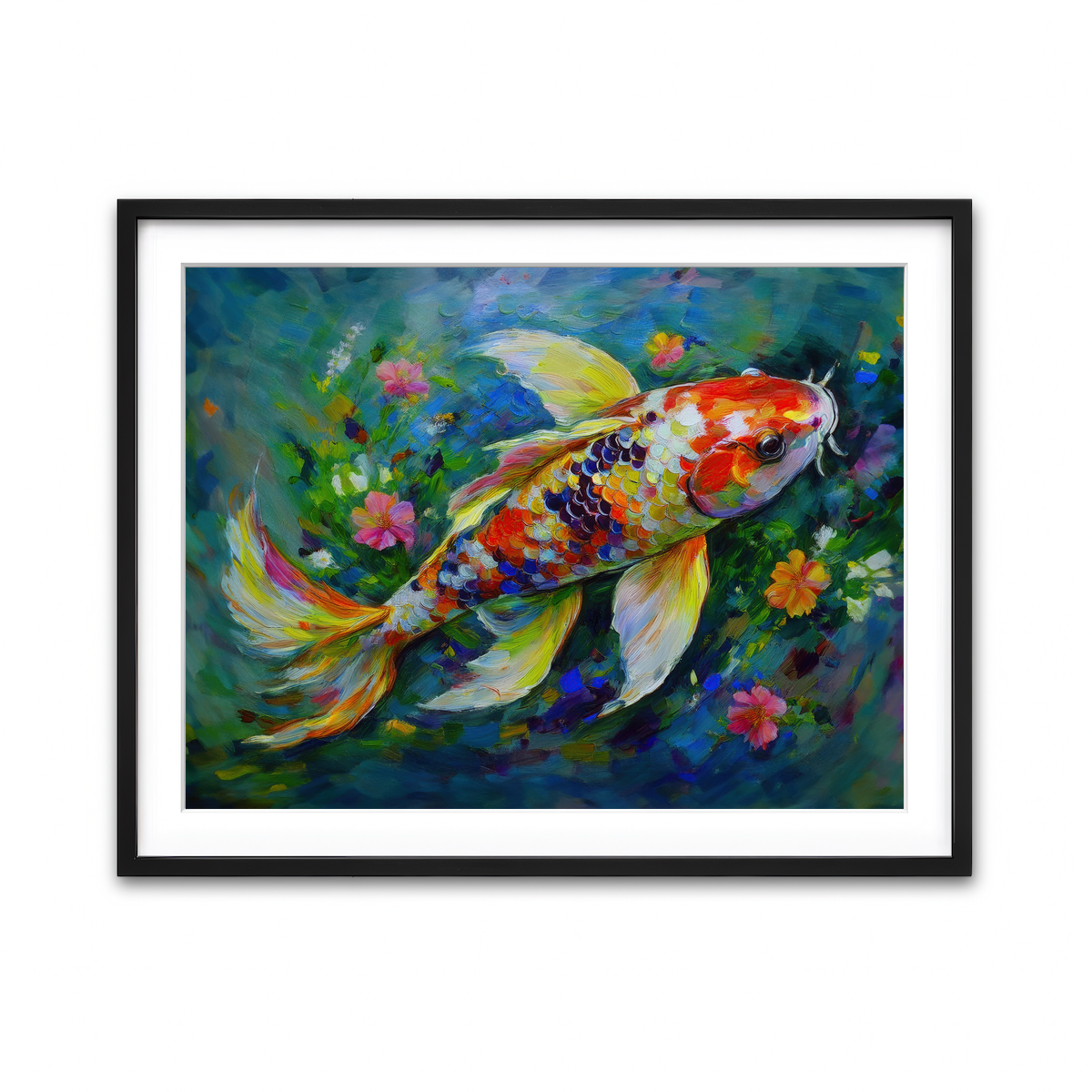 Framed Print 4x3 Black