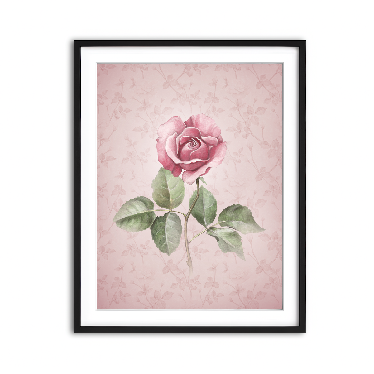 Framed Print 3x4 Black