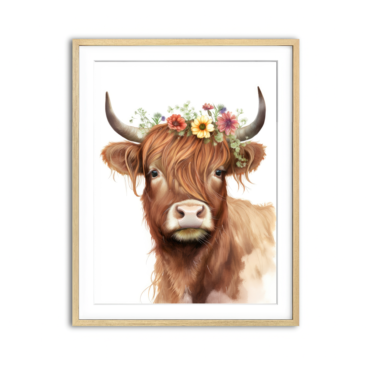 Framed Print 3x4 Natural